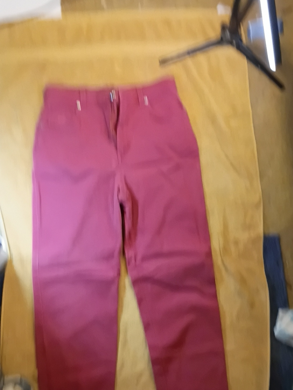 Gloria Vanderbilt Vintage High Waisted Tapered -Rise Women's Jeans in Berry Pink